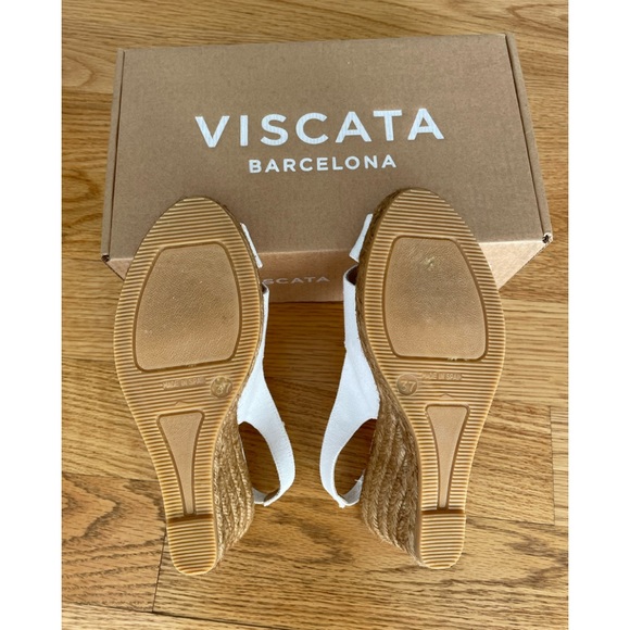 Calella Canvas Slingback Wedges - Picture 8 of 8